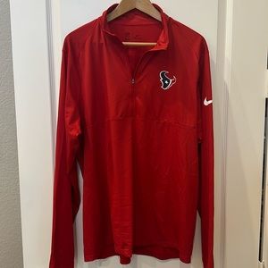 Red, Nike Houston Texans zip up